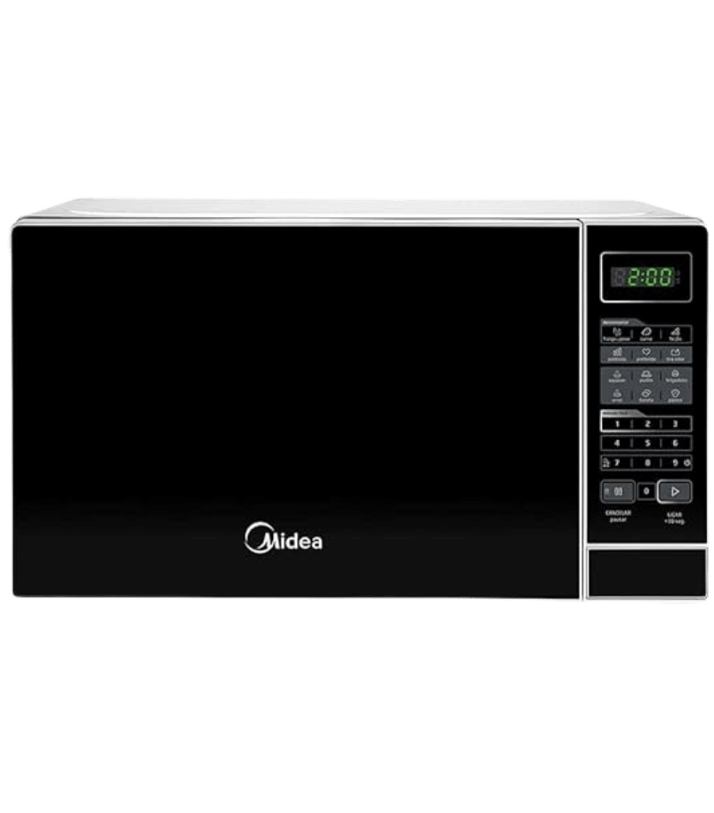 Microondas Midea 20L - MRAS21 Imagem de um Microondas Midea 20L modelo MRAS21