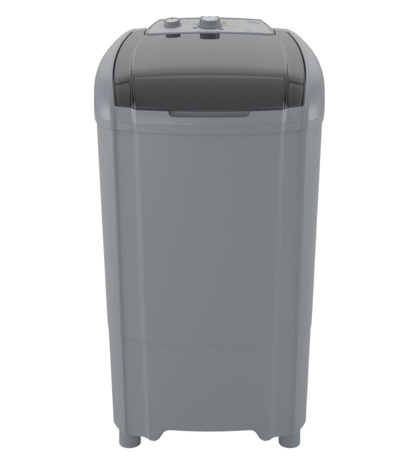 britania-lavadora-blt22c-20kg Tanquinho Britânia cinza com tampa superior escura