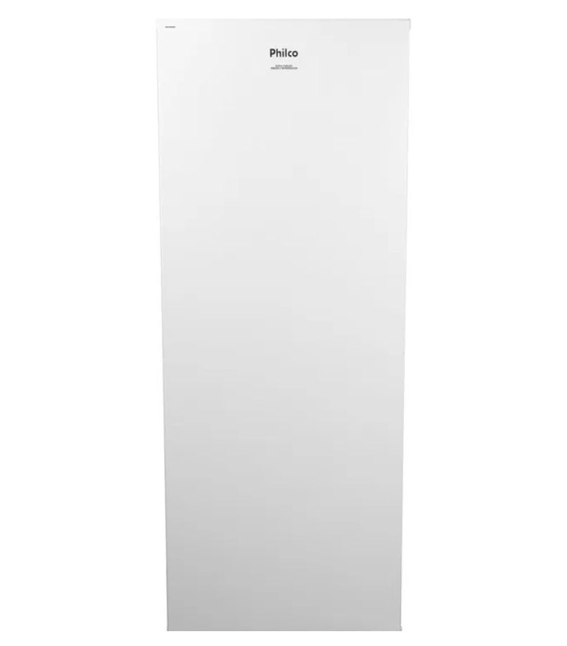 freezer-vertical-philco-pfv205b-2em1-201l-Branco Freezer vertical Philco branco modelo PFV205B 201 litros